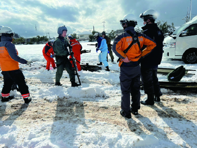 2024年1月、能登半島地震の被災地・石川県珠洲市へ出発