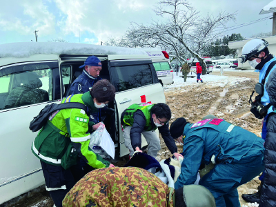 2024年1月、能登半島地震の被災地・石川県珠洲市へ出発